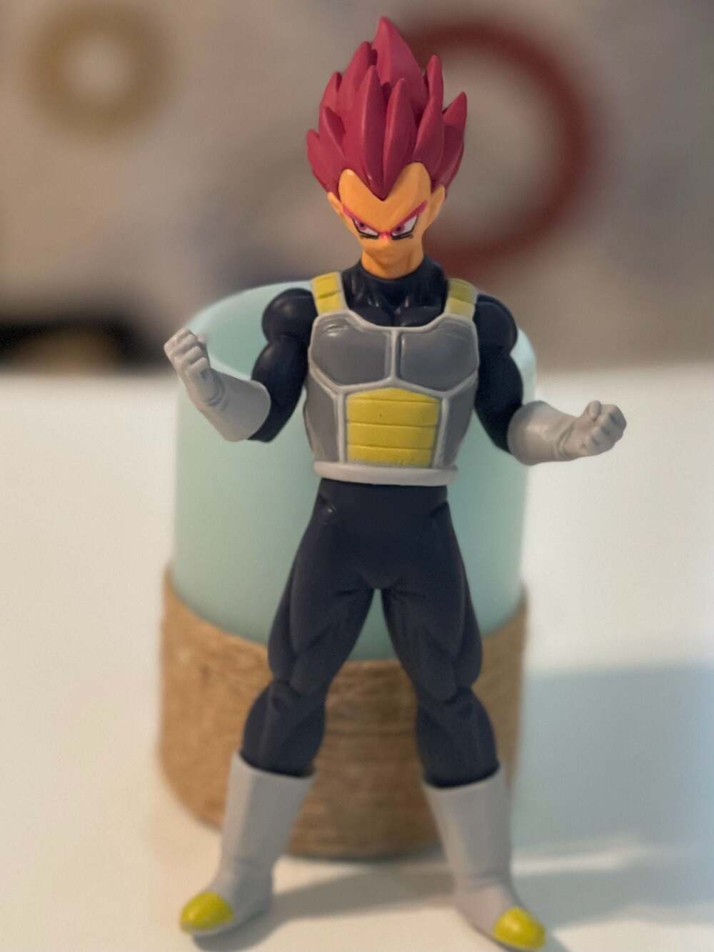 Dragon Ball Super Super Saiyan God Vegeta Action Figure